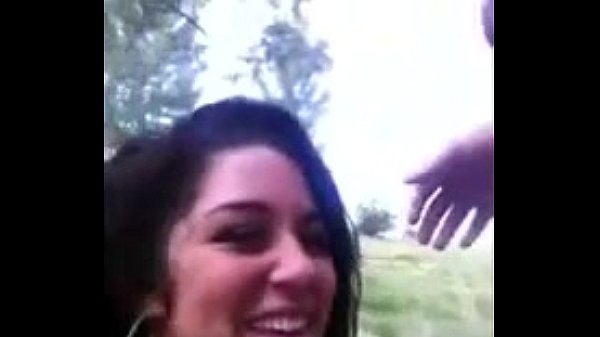 Gf sucking dick outdoor