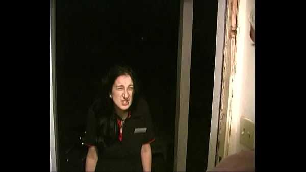 Samara mae pizza girl stripped & spanked w wooden spoon