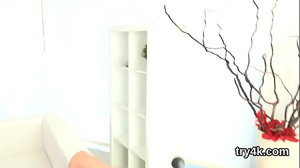 Kissable girl givesa blowjob in pov and gets tightpussy drilled