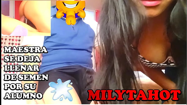 Maestra De Deja Llenar De Leche Por Su Alumno En Hotel Caliente thumbnail