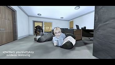 Nonton Slutty Boss & Employee Throwing Ass On Roblox Condo thumbnail