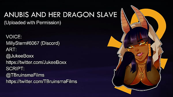 ANUBIS AND HER DRAGON SLAVE_ASMR
