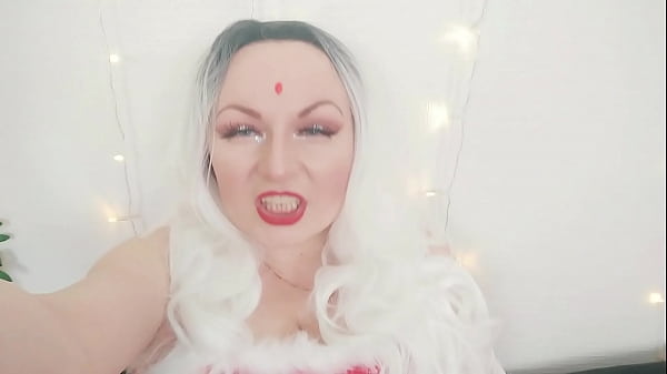 Strapon_FemDom POV Video, XmasMistress Strap-on Dirty Talk