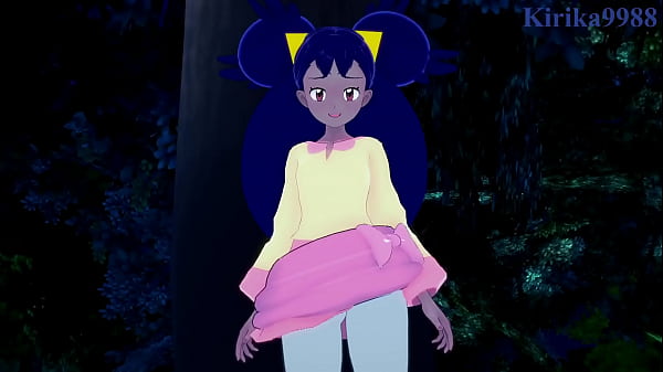 Iris and Erika intense sex. - Pok&eacute;mon Hentai 