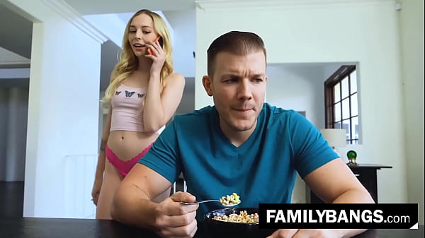 FamilyBangs_com StepSiblings Morning Fuck After Breakfast Lily Larimar Codey Steele