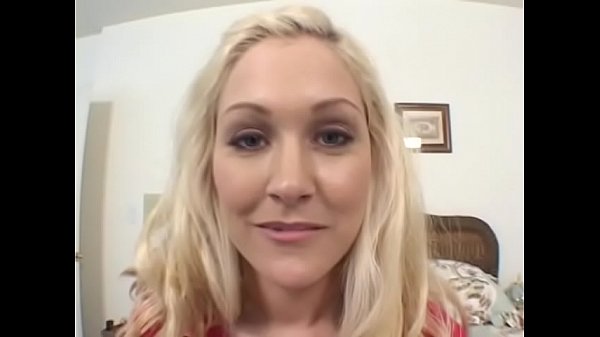 Play MP4 - Sexy blonde teen with blue eyes gets anal and a facial