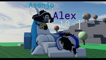 Two Sharks having rough sex - Roblox