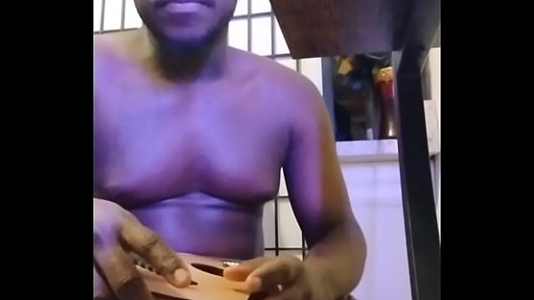 Purple lights while naked1