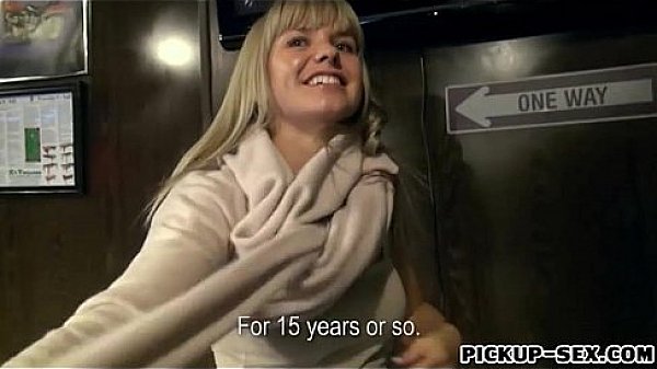 European hottie Mikayla gets pounded in billiards alley 