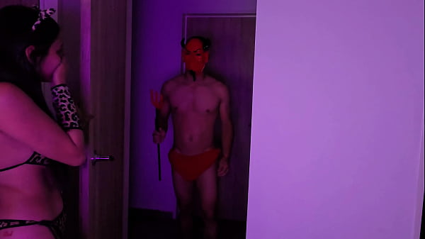 HALLOWEEN llegoY En Forma De Sexo Muy_Duro Facial Cumshot