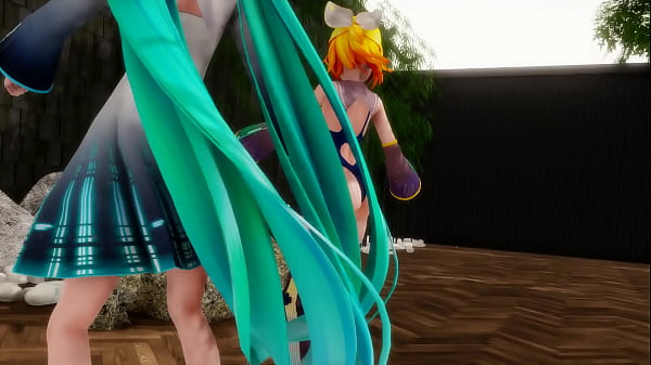 Mikumikudance stripping animation