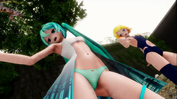 Mikumikudance Stripping Animation thumbnail