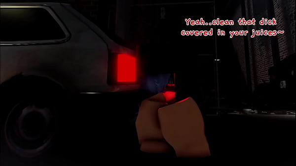 Roblox slut pays with her body