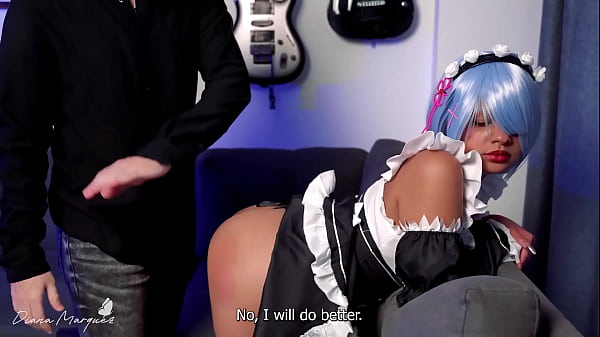 Rem cosplay a devoted maid with a very special punishment anime dakimakura pillow cosplay 