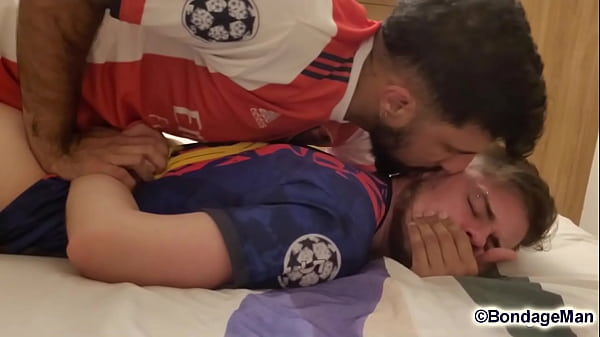 Play MP4 - Rodrigo and Duratto soccer players fucking bound and gagged for the first time &vert; Preview 1