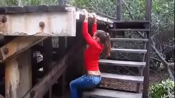 Woman having an orgasm