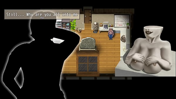 Getting a titjob and blowjob from marble a silent statue 