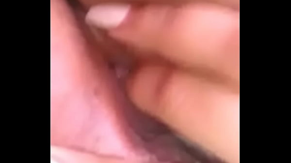 Girl playing with her self 