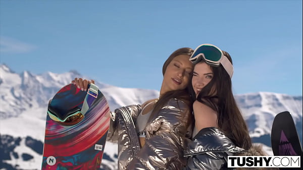 Play MP4 - TUSHY Gorgeous BFFs Talia & Stefany have hot anal threesome