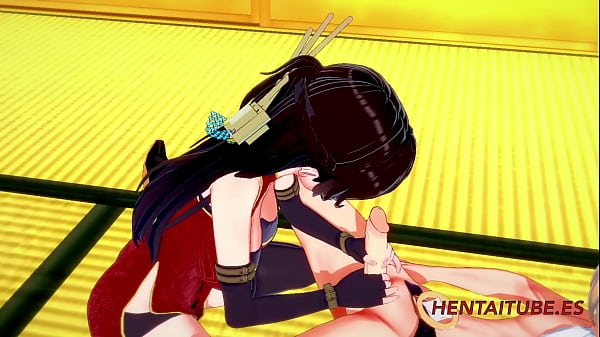 Genshin Impact - Beidu Having sex with Aether and_cums inside her. Blowjob, Handjob, Fuck and cums_inside 1/2