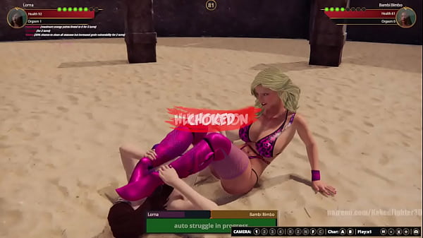 Lorna_VS BambiBimbo Naked Fighter 3D