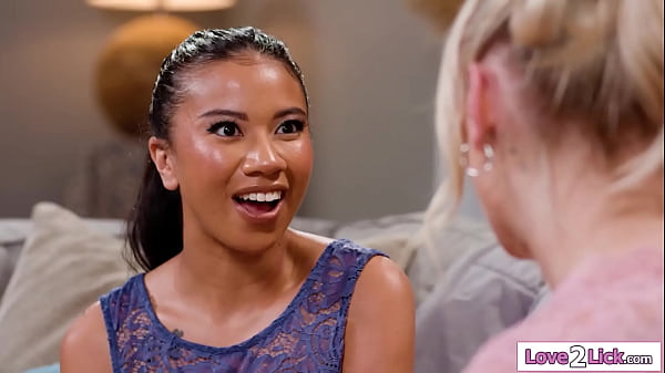 Busty milf stepmom annie king confesses her dirty lesbian fantasies about her stepdaughters ameena green and kelsey kane to them and they lick pussy