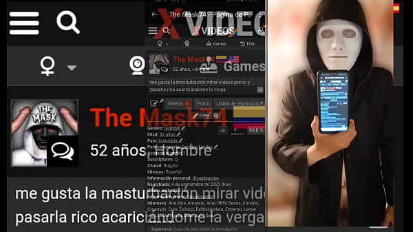 la mascara video de confirmacion 