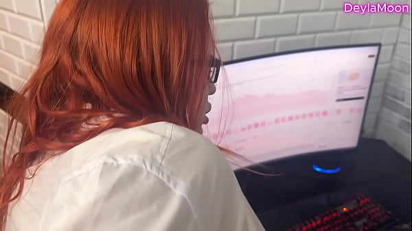 My stepmother woke me up while she was working and taught me trading sexy work atmosphere s1e26