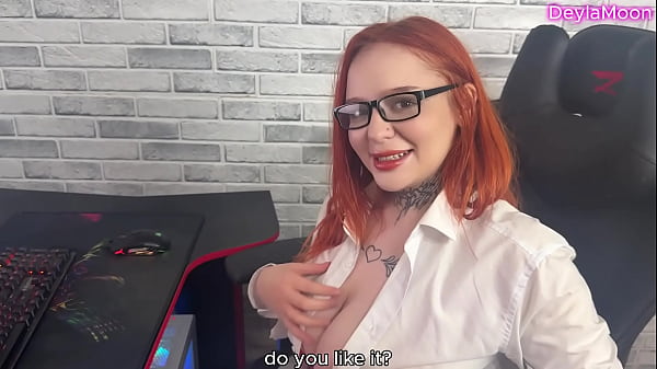 My stepmother woke me up while she was working and taught me trading sexy work atmosphere s1e26