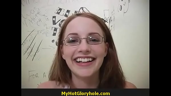 Slutty Teen Finds A Gloryhole Cock 27