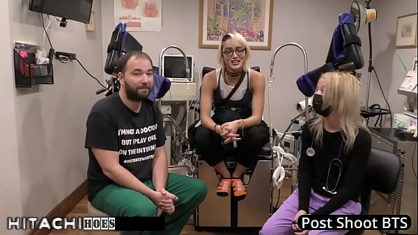 Sophomore Gets Mandatory Hitachi Orgasm From Doctor Tampa - Channy Crossfire 