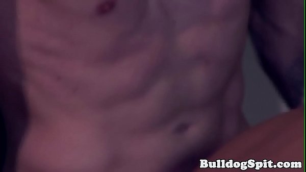 Assfucked british lad drops massive cumload 