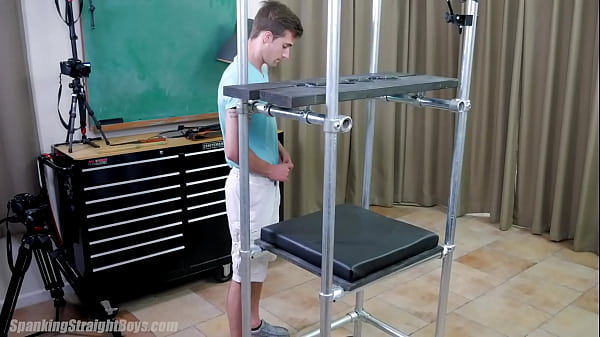 Play MP4 - A Young Straight Man is Restrained and Spanked