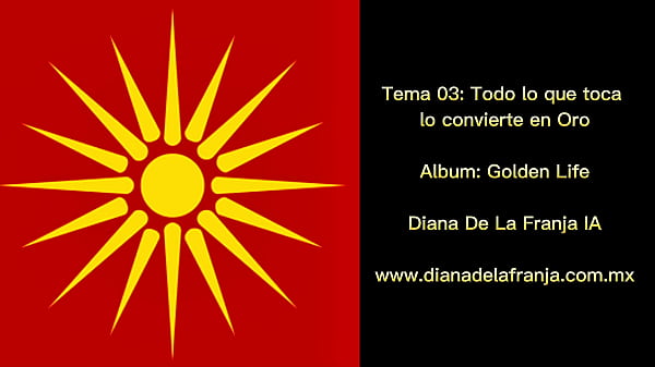 Everything she touches turns to gold dayana de la franja track 03 &aacute; golden life year 2025 