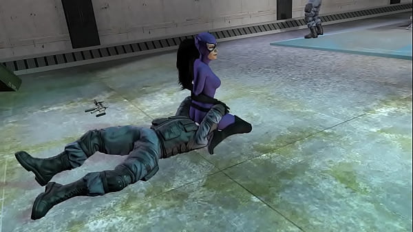 Catwoman scissorhold