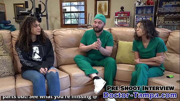 Step into dr tampas body and glove in while mara luv becomes human guinea pig for research with electricity and orgasms pov medfet movies