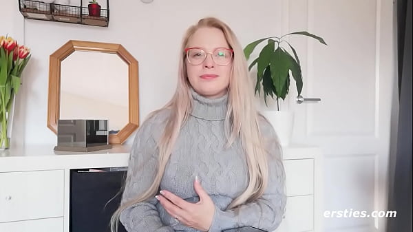 Ersties: Amateur Blonde Babe StimulatesHer GSpot