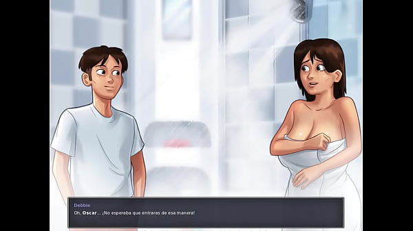 Nonton Parte 8 Debbie Juego Summertimesaga Debbie Me Masturba En La Ducha Con Dialogos En Espa&ntilde;ol thumbnail