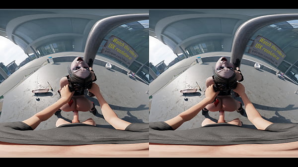 VReal 18K_Fuck Harley Quinn in Public Before the Police Arrive Laughing Standing Doggy style Busted