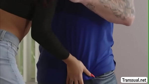 Horny TBabe Khloe Kay enjoys riding and grinding her hard boner 