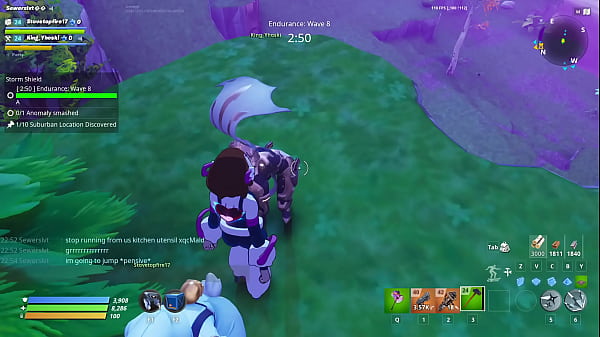 Ochaco sandwhiched sandwiched between THICC bunny and Midas