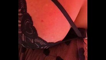 That's how my whore greets me when she wants cock. 