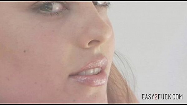 Beautiful brunette solo teasing 