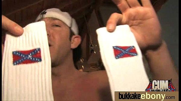 First time ebony_with a group of_white dicks 19