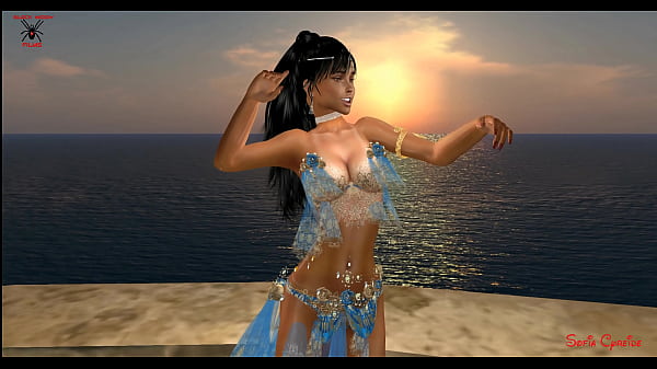 FANTASY GIRL BLUE_BELLY DANCER