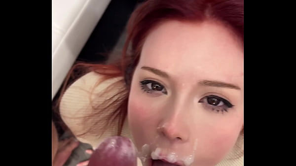 Play MP4 - Neighbor Fucked Redhead Beauty Doggy Style After Deepthroat and Cum on Pretty Face POV