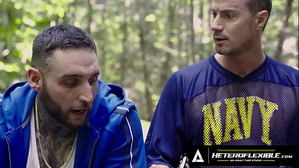 Play MP4 - HETEROFLEXIBLE - Buds Skyy Knox & Tony D'Angelo Make Excuses To Jerk Off & Try Anal On Camping Trip