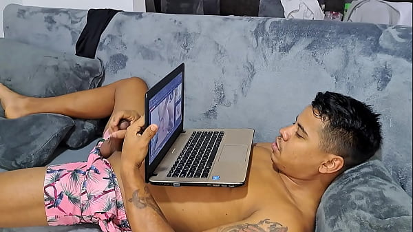 Nonton My Stepsister Finds Me Masturbating And Gets Horny thumbnail