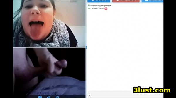 Random cam2 ukrainian girl wants cum on her tongue