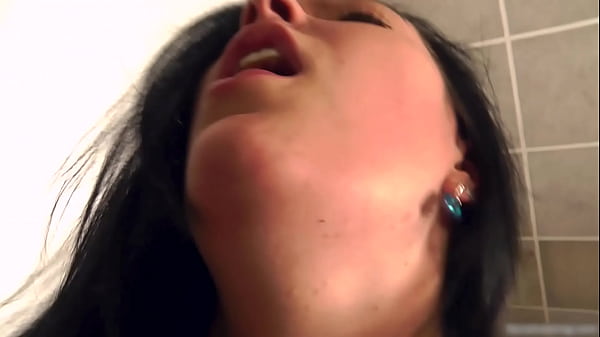 Multiple orgasms for debutant takes huge load with a smile